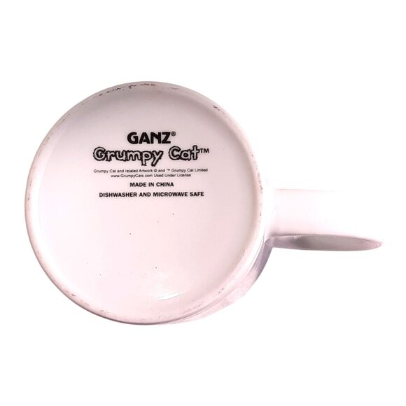 Grumpy Cat "I Hate Morning People & Mornings and People" White Ceramic Mug - Picture 4 of 5